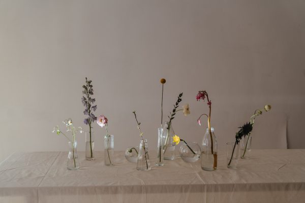Rose & Fern Wedding Arrangement